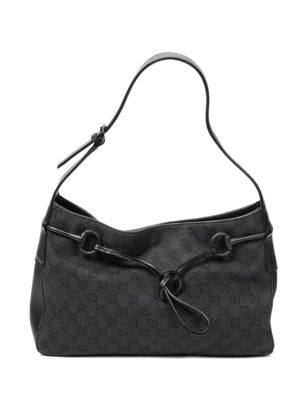 Gucci Pre-Owned GG Horsebit shoulder bag - Nero