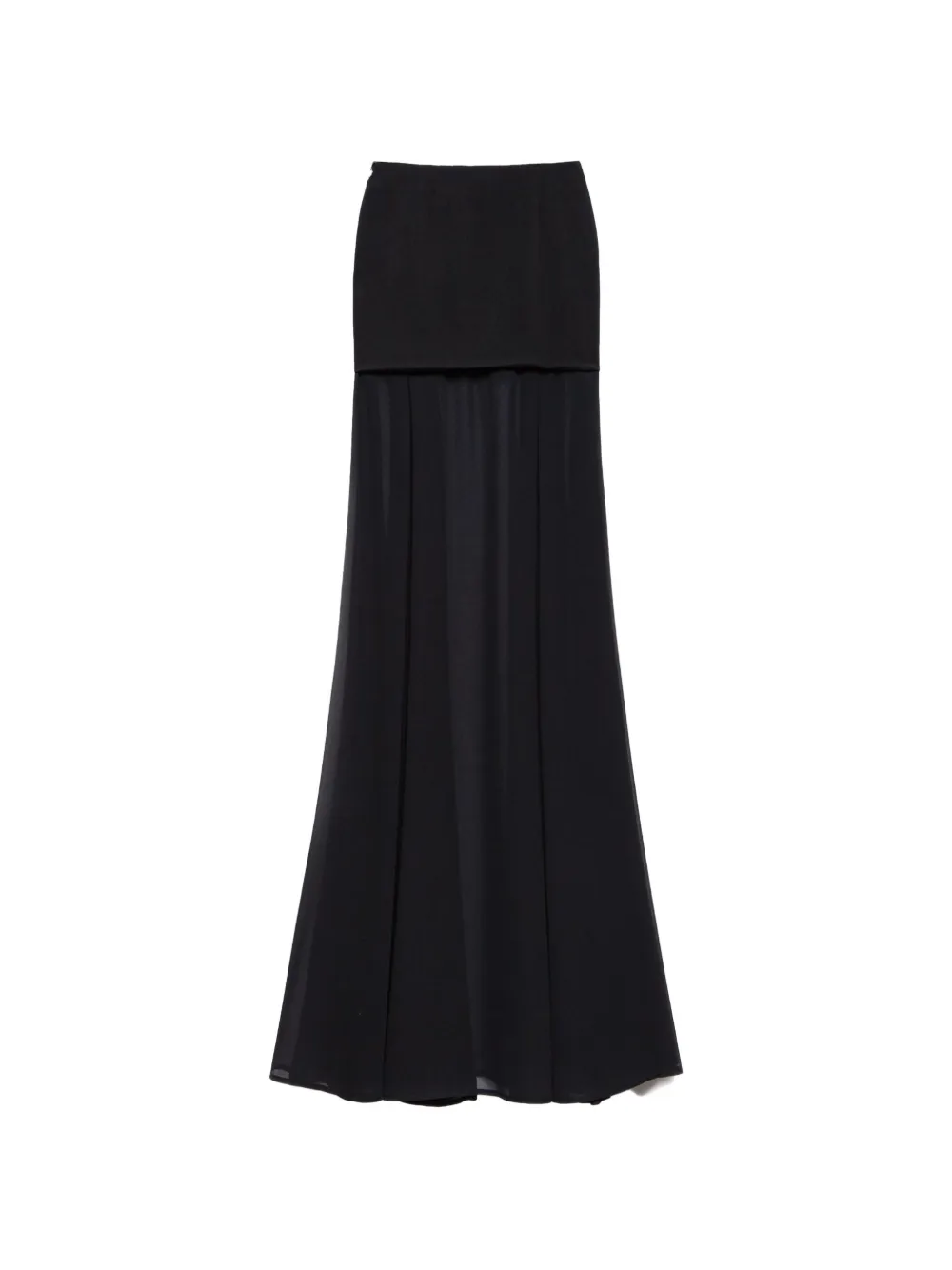 Aniye By Lavinia layered maxi skirt - Nero