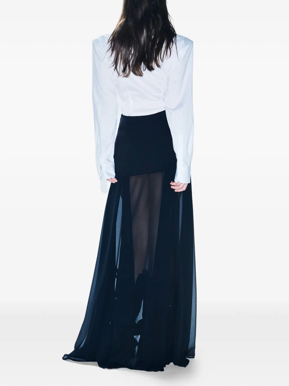 Aniye By Lavinia gelaagde maxi-rok Zwart