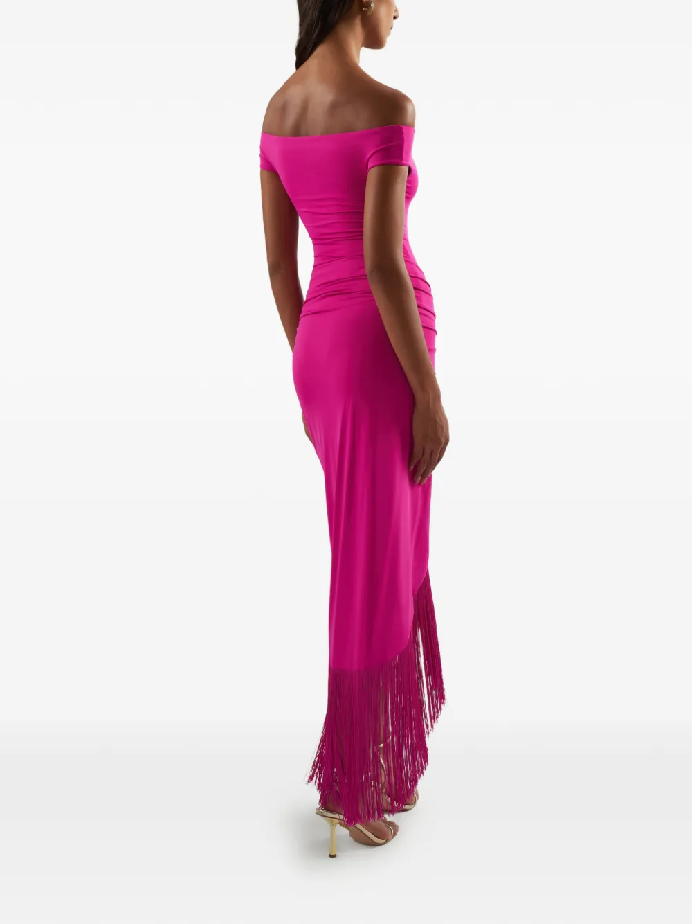 Taller Marmo Romy off-shoulder badpak Roze