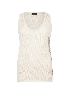 Kenzo Boke Flower 2.0 Ribbed Top | White | FARFETCH ZA