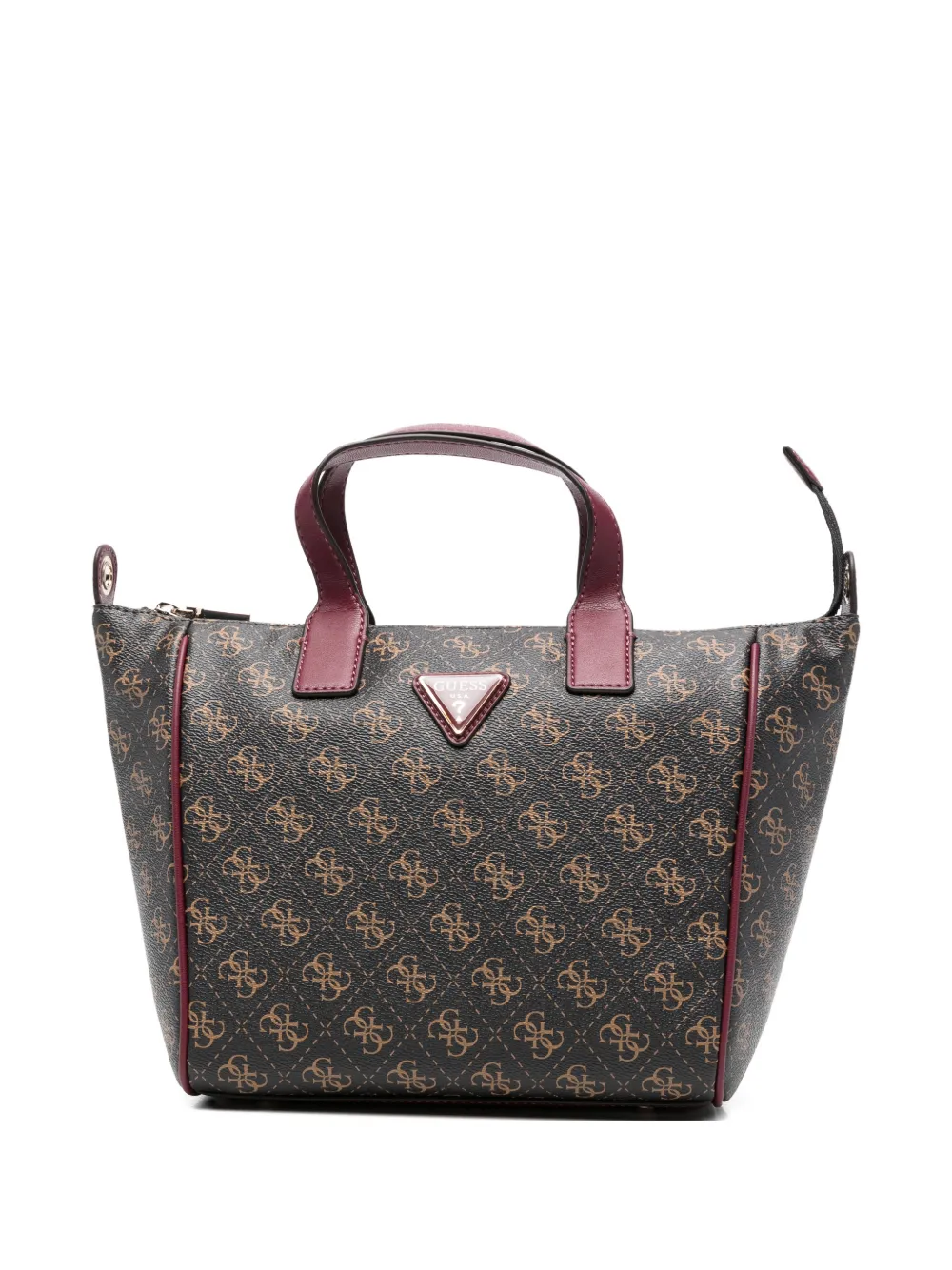 GUESS USA Borsa tote Follie con logo - Marrone