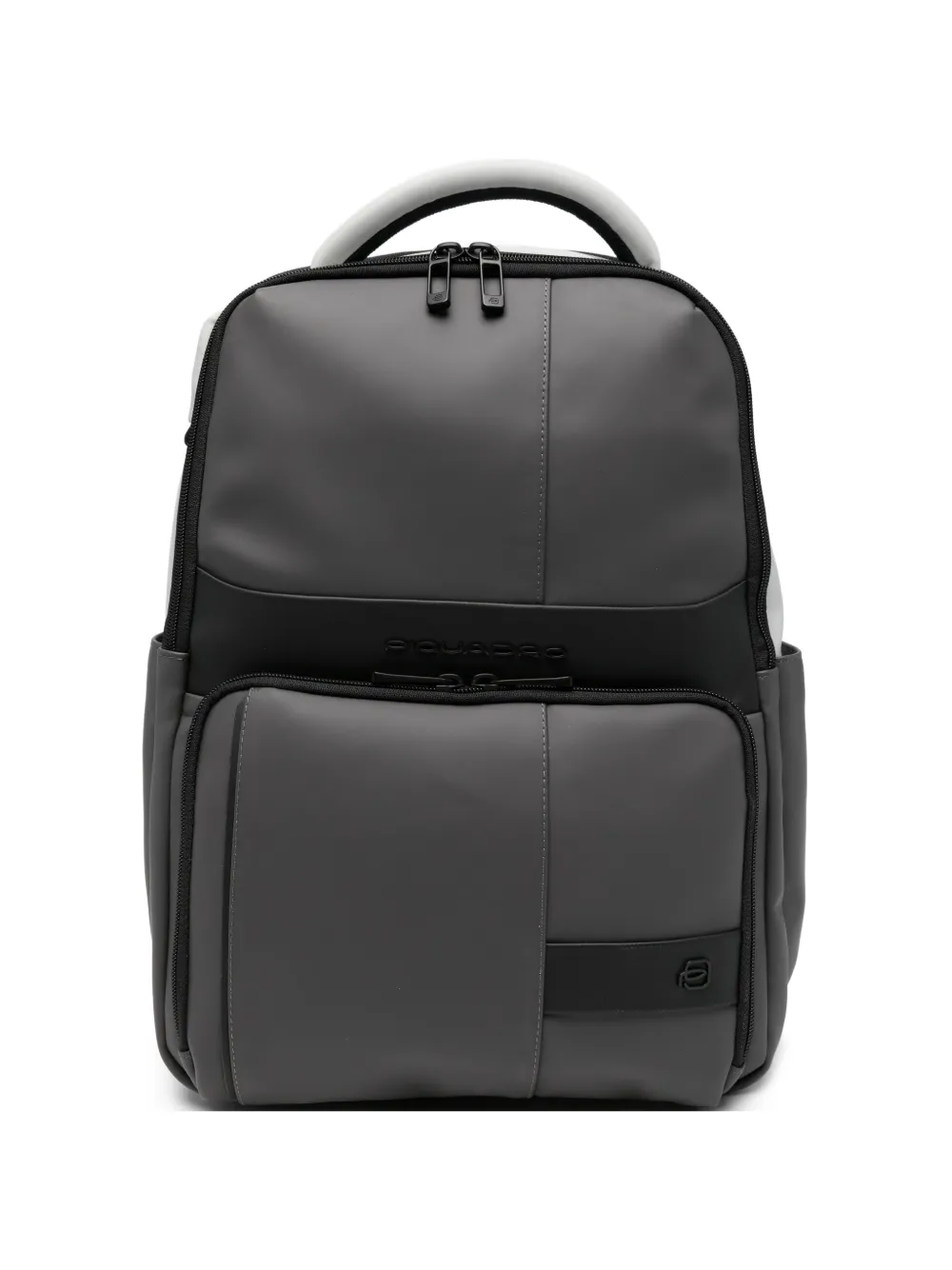 PIQUADRO water-resistant panelled backpack - Grau