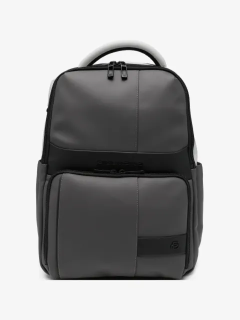 PIQUADRO water-resistant panelled backpack