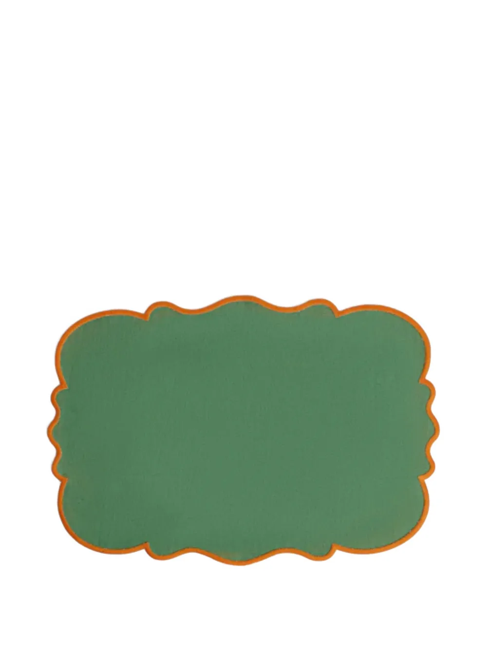 Bitossi Home scalloped placemat set (set of two) - Verde