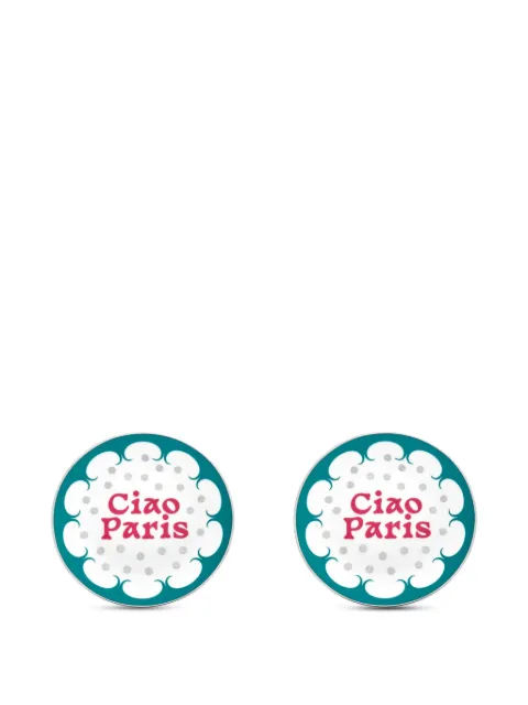 Bitossi Home Ciao Paris dotted plate set (set of two)