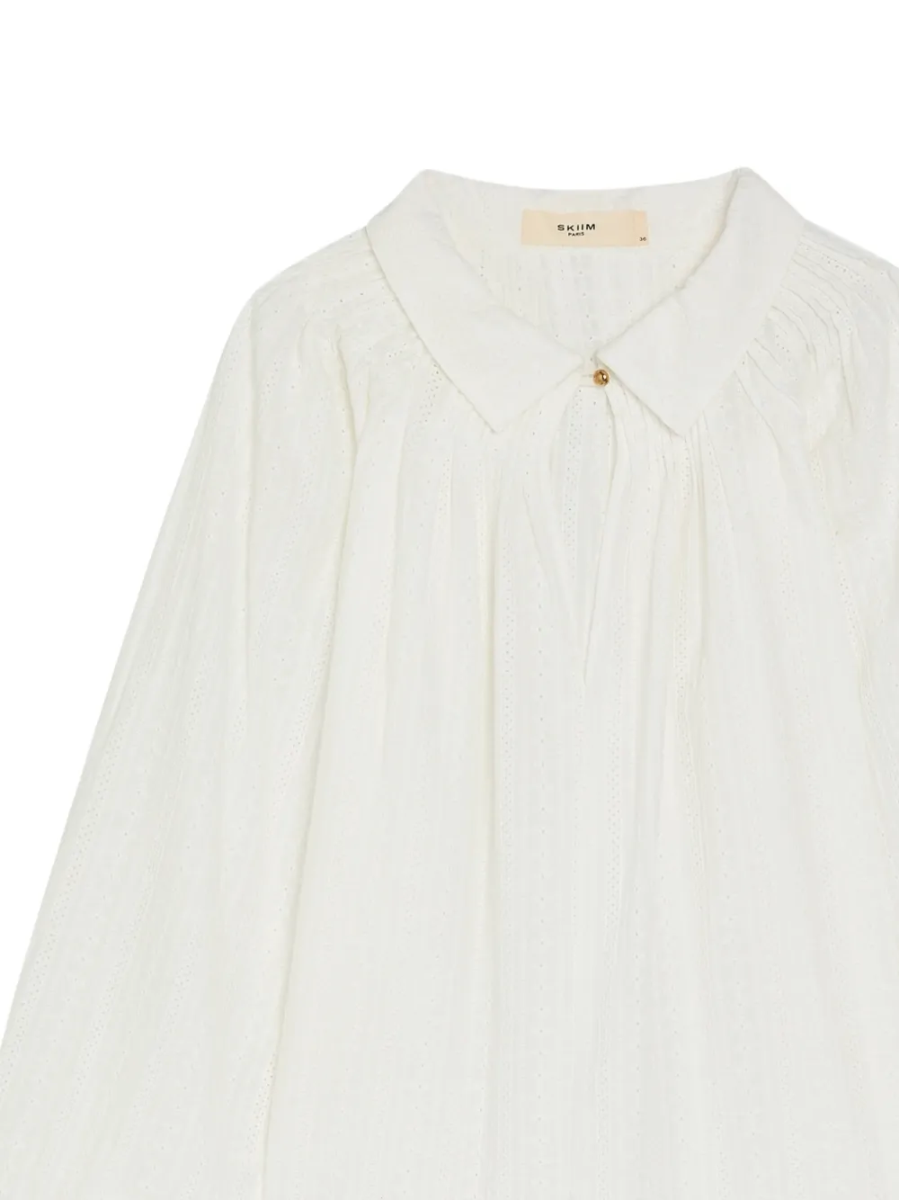 Skiim Blusa Con Colletto - Bianco 
