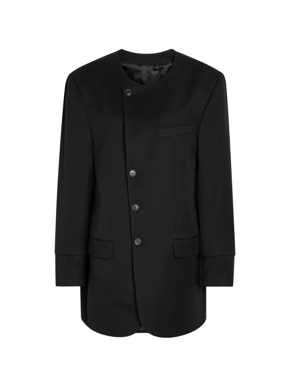 Better off-centre blazer dress - Nero