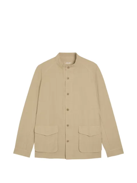 Labo Art patch pocket cotton shirt