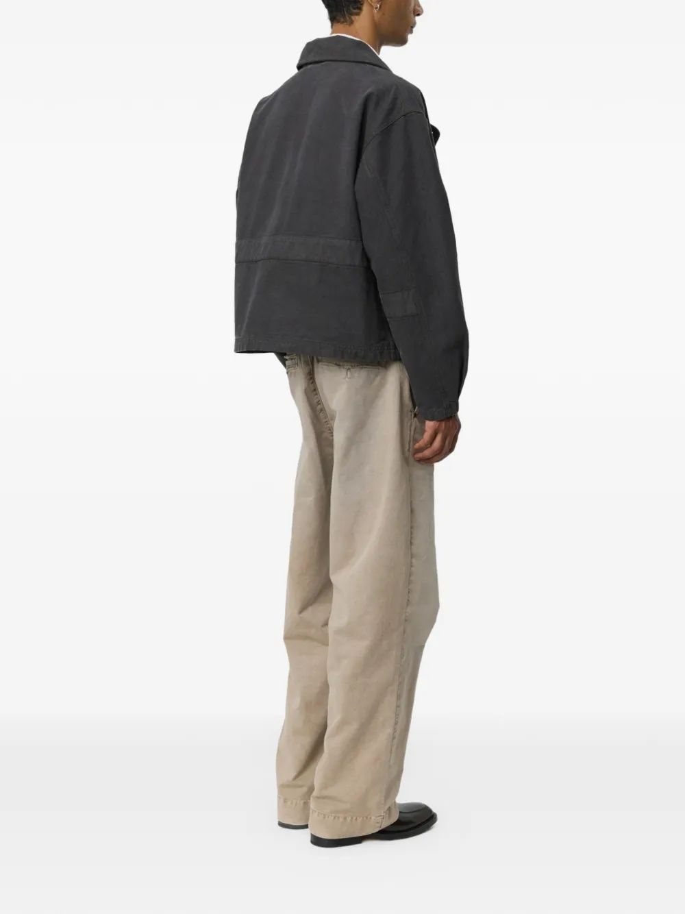 Mfpen Courier Canvas Jacket In Black