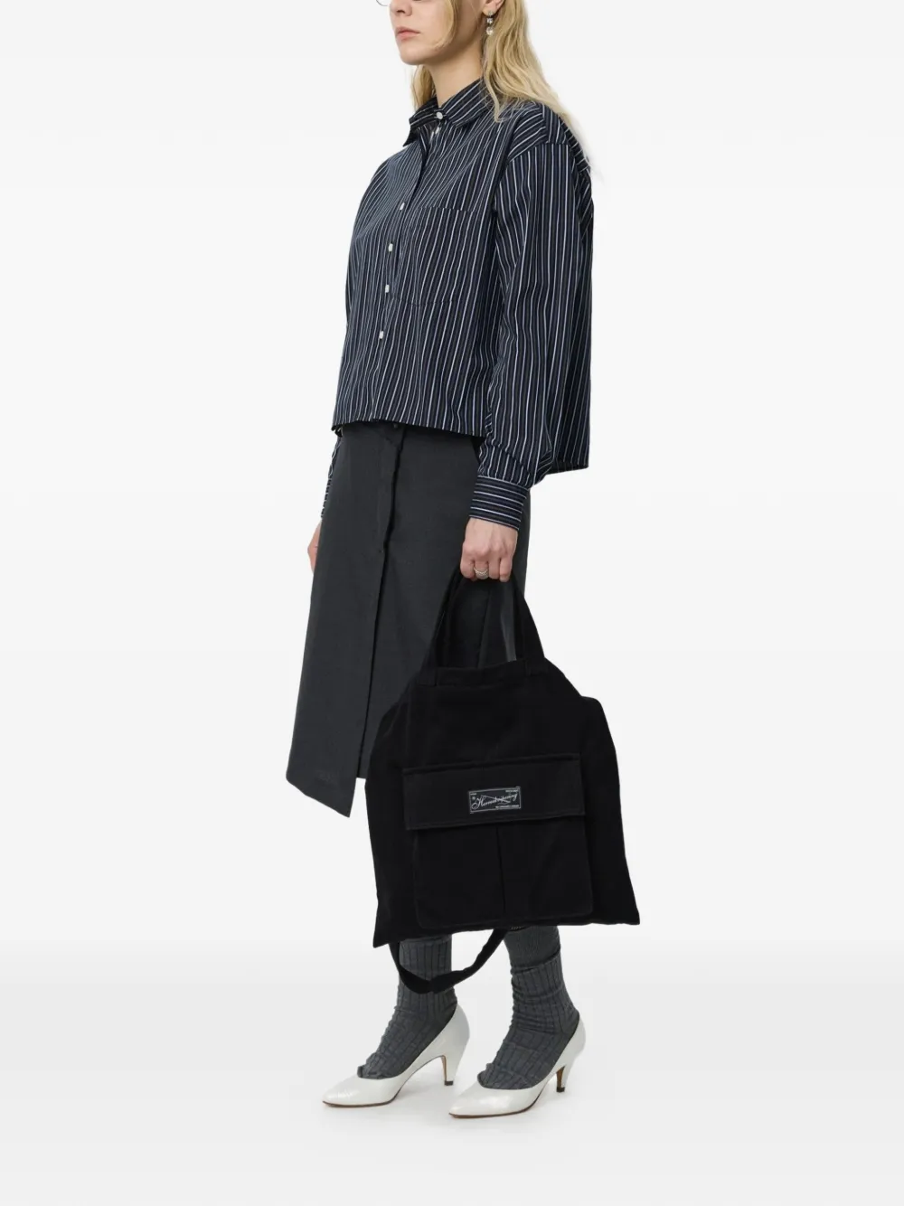  Mfpen New Format Striped Shirt - Blue 