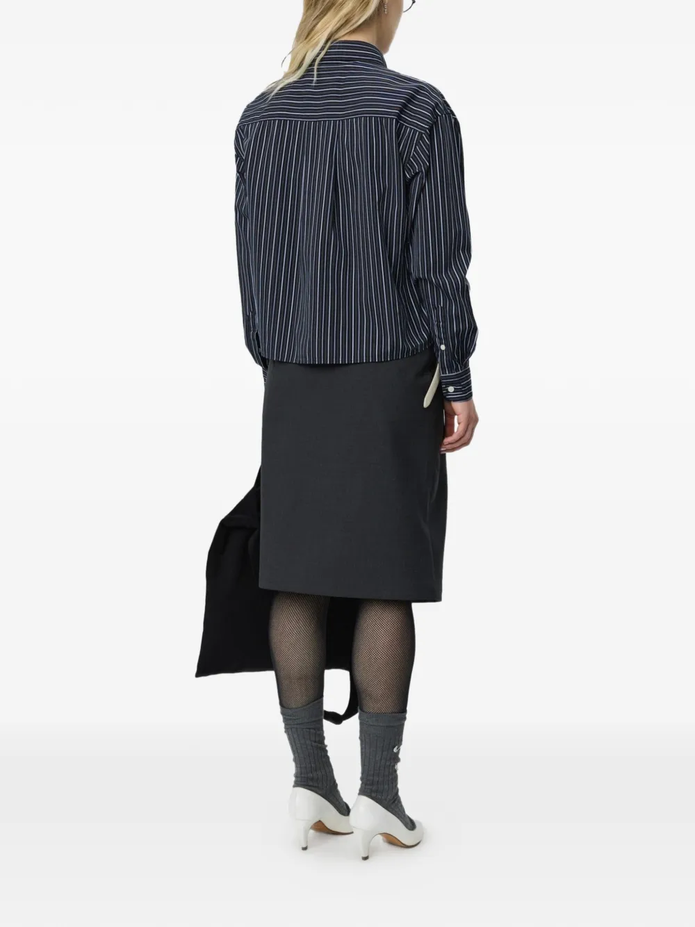  Mfpen New Format Striped Shirt - Blue 