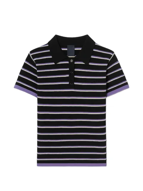 Juun.J striped polo shirt