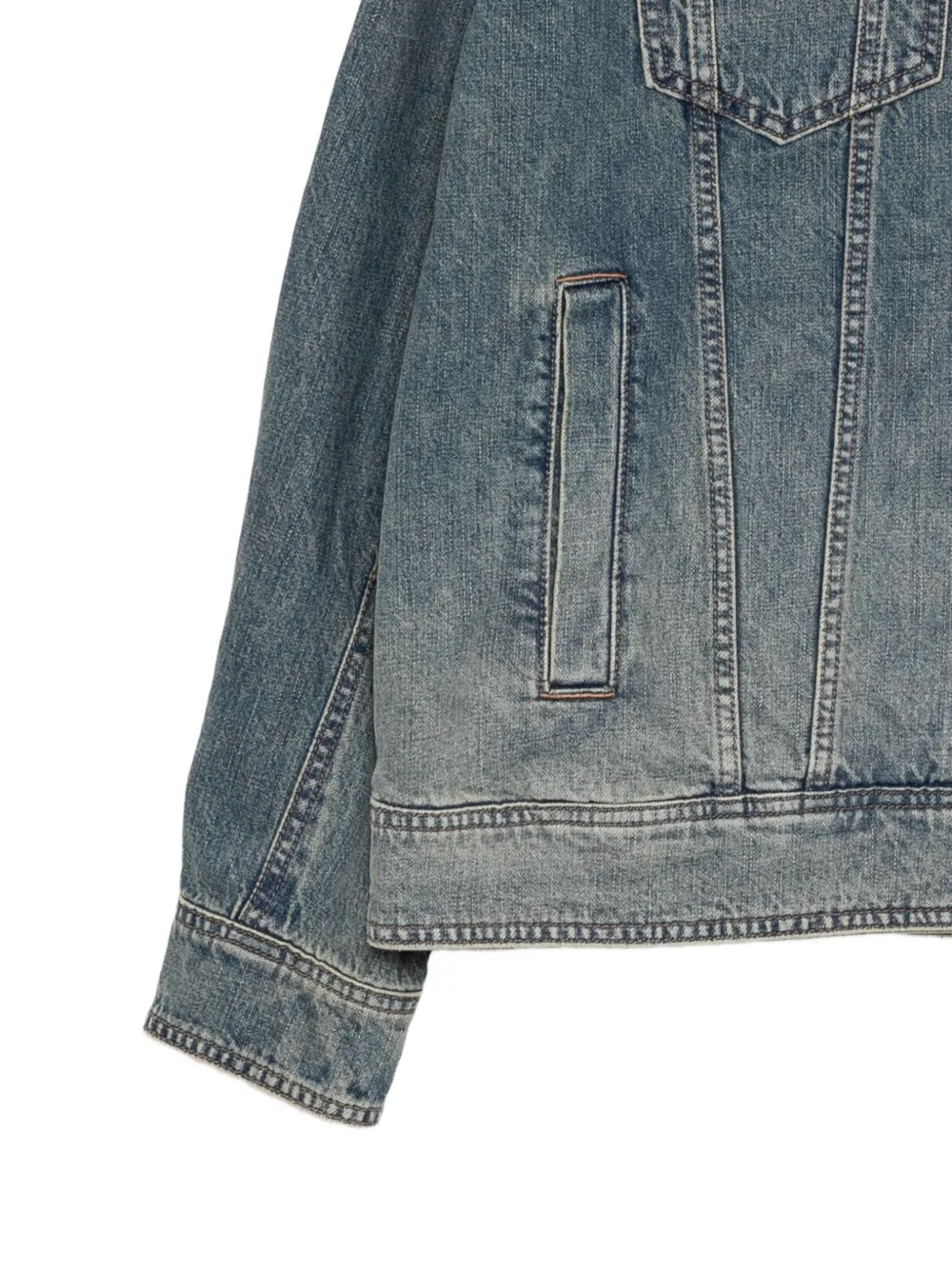  Juun.j Cotton Denim Jacket - Blue 
