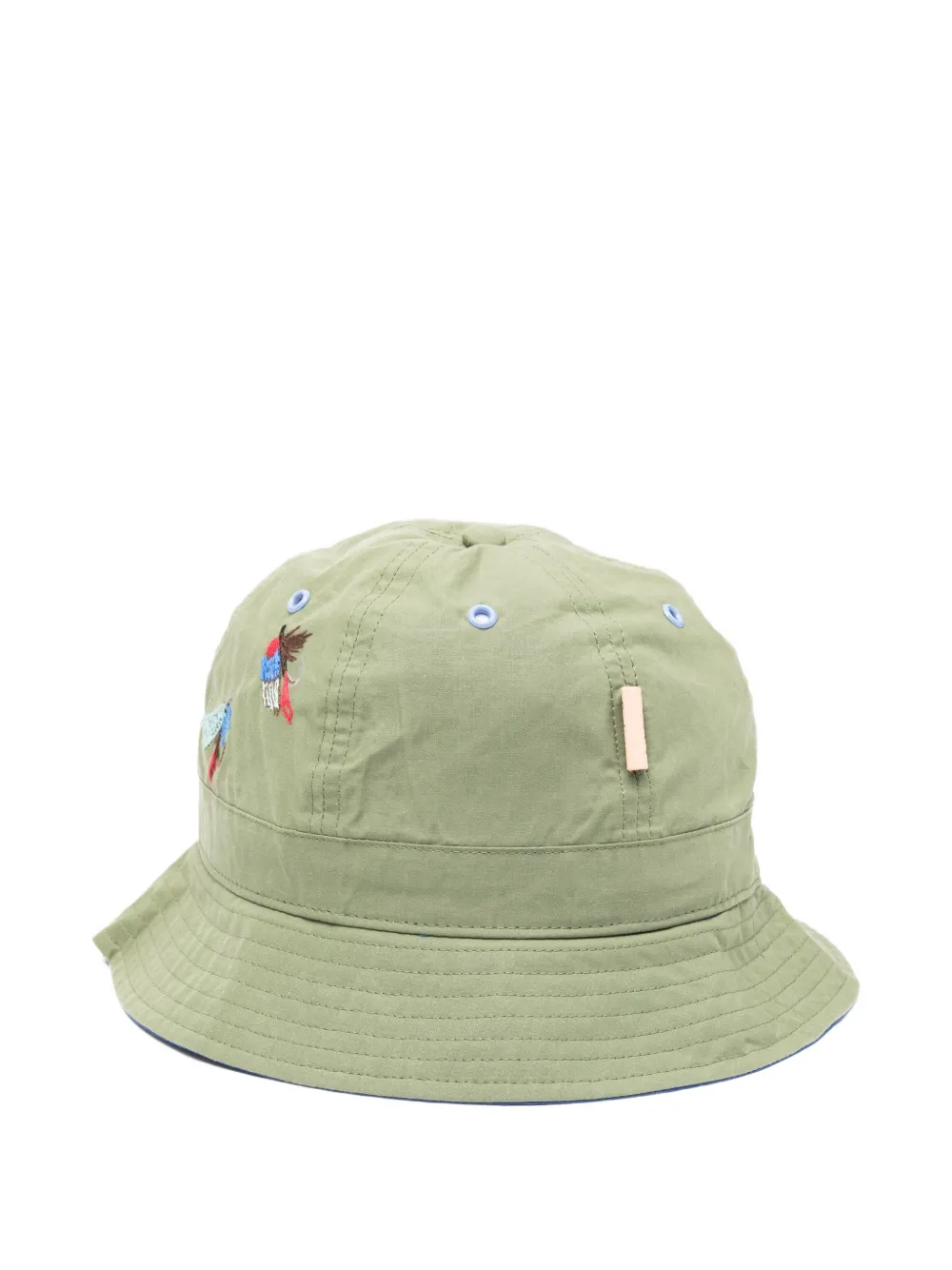Barbour x Paul Smith embroidered hat - Verde