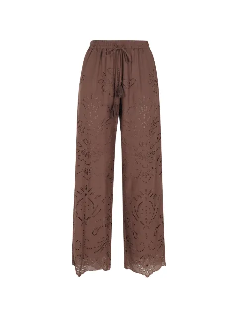 ERMANNO FIRENZE  cut-out tassel trousers