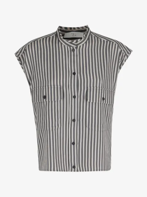 Tela striped pocket shirt