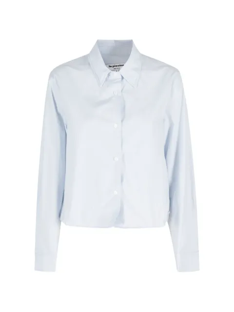 La Piscine button-up collared shirt