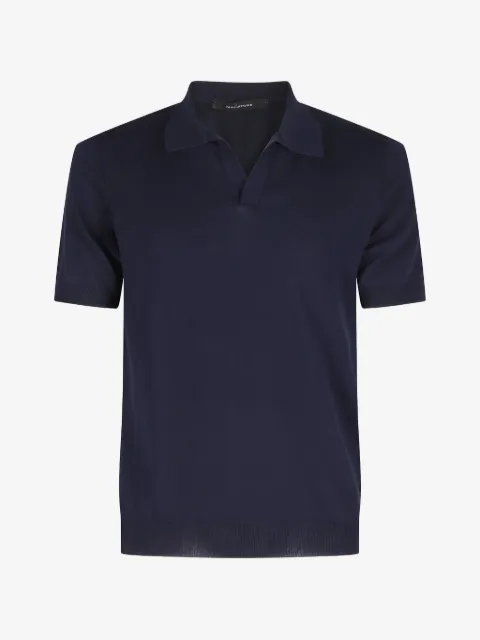 Tagliatore short sleeve polo shirt