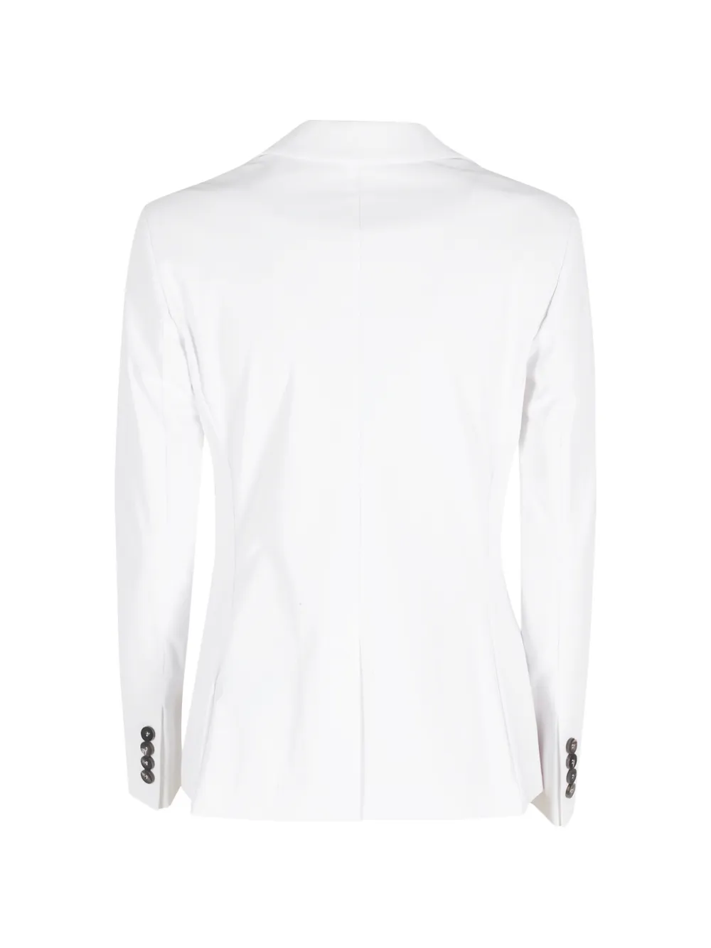  Rrd Flap-pocket Single-breasted Blazer - White 