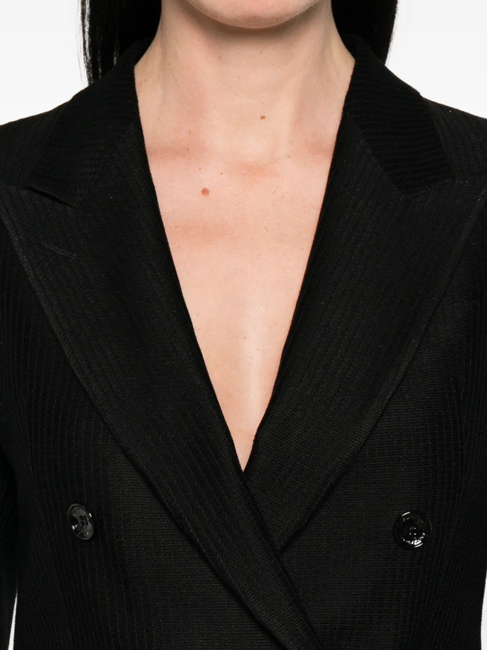 Tagliatore Blazer met dubbele rij knopen Zwart
