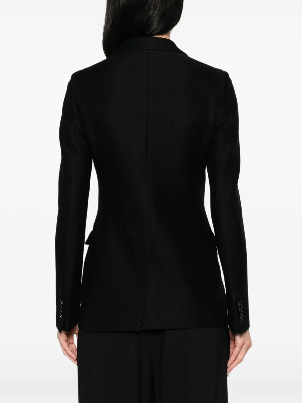 Tagliatore Blazer met dubbele rij knopen Zwart