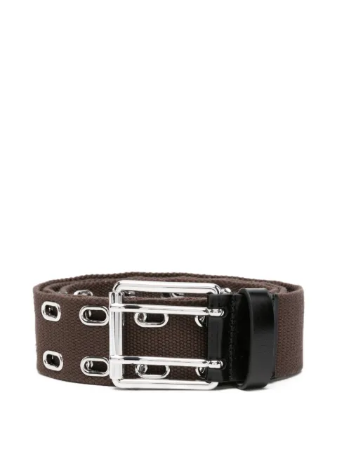 IRO eyelet embellished belt