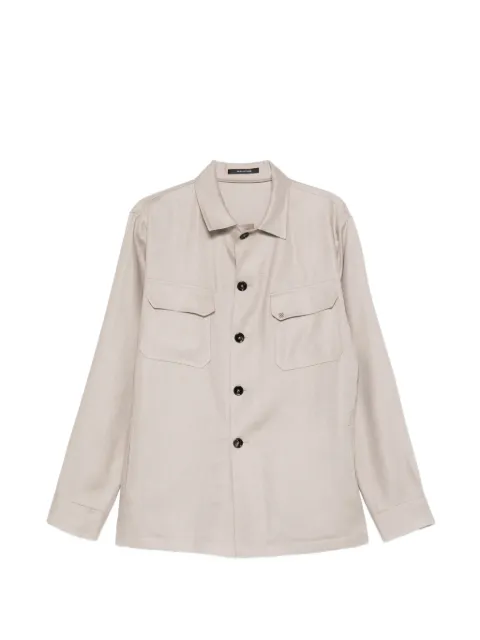 Tagliatore buttoned-pocket shirt jacket