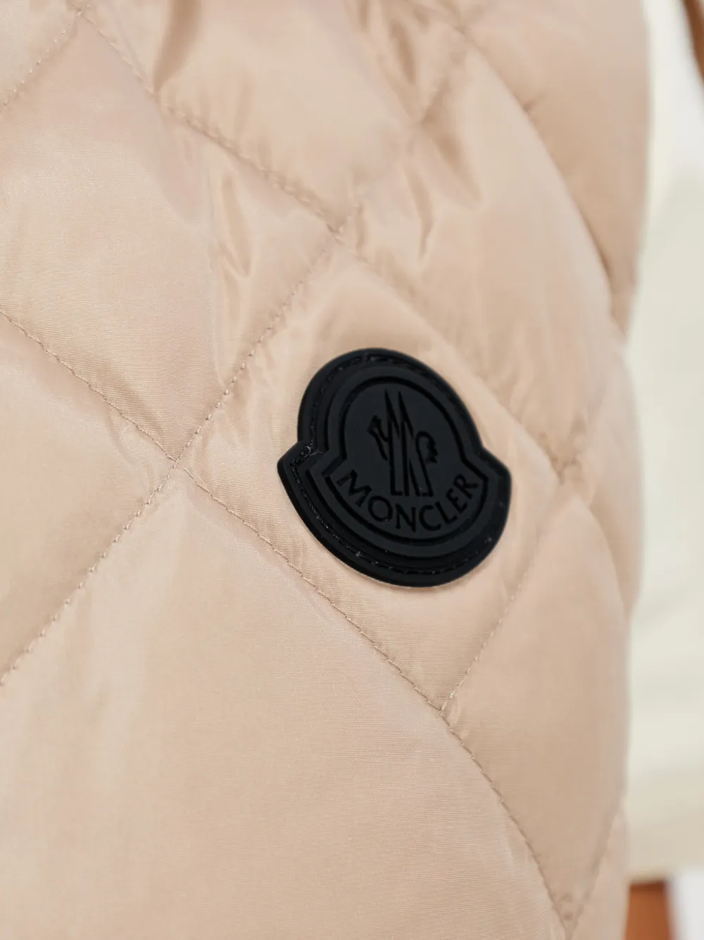 quilted belted gilet