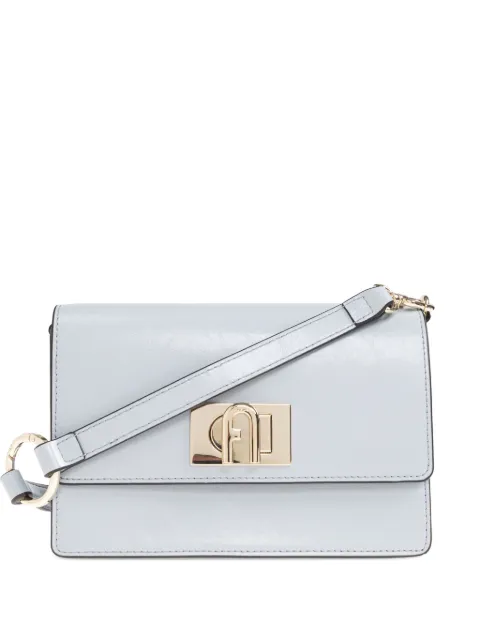 Furla bolsa de mano con placa del logo