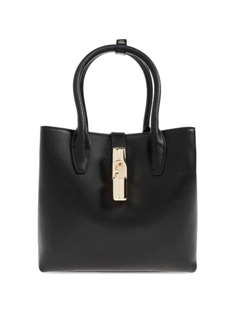 Furla Goccia top handle padlock small tote bag