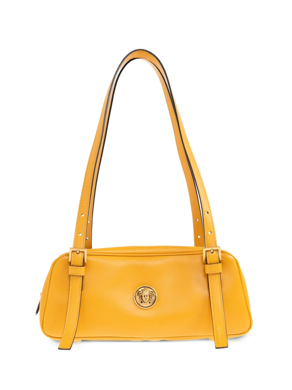 Versace buckle medusa tote bag - Giallo