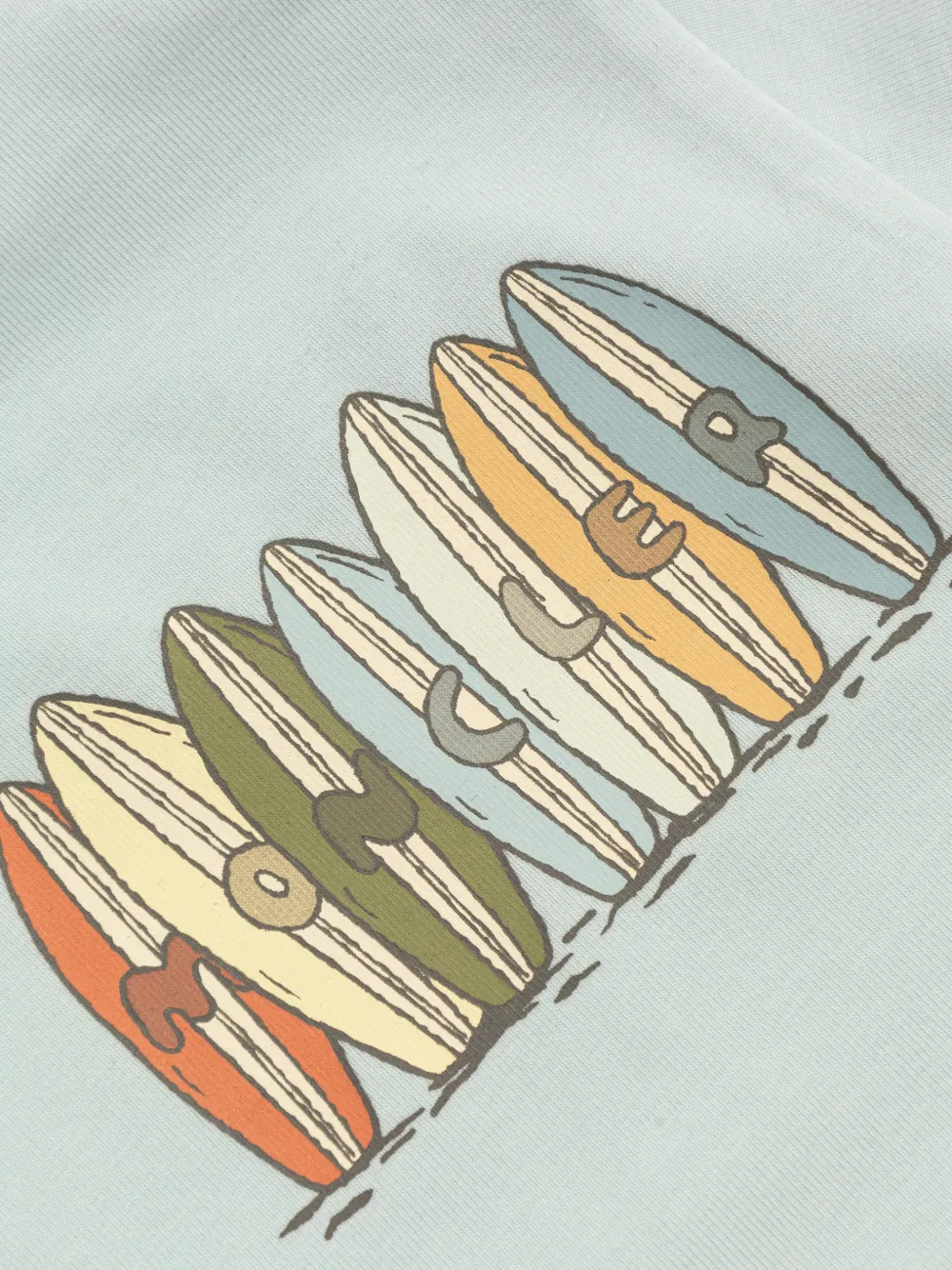 Moncler Enfant Katoenen shorts en T-shirt met grafische logoprint Blauw