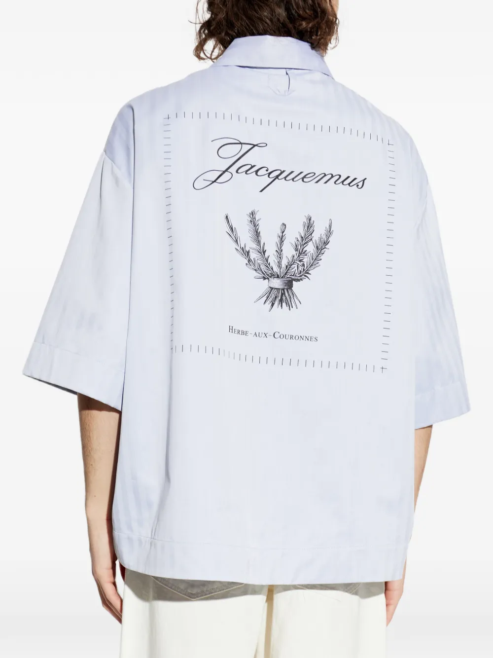 Jacquemus Chemise Gardian overhemd Blauw