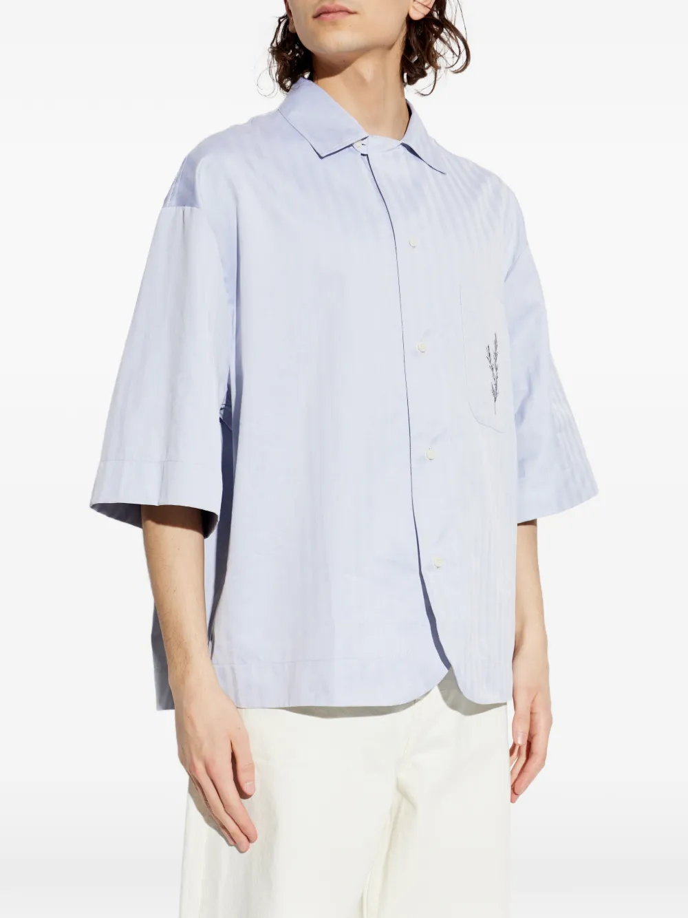 Jacquemus Chemise Gardian overhemd Blauw