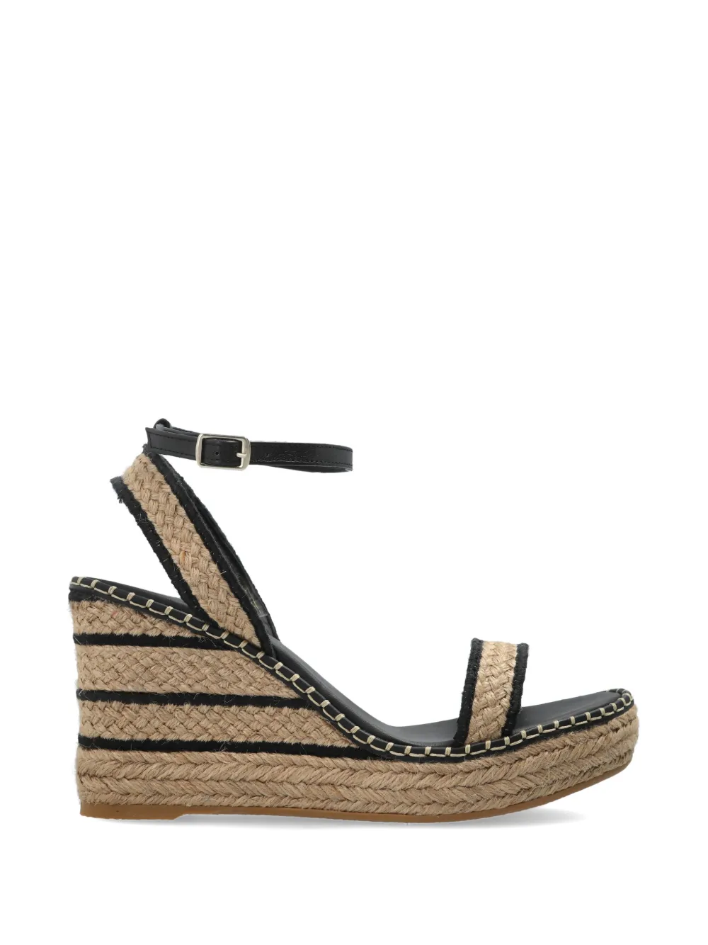 Castañer striped wedge espadrilles - Toni neutri