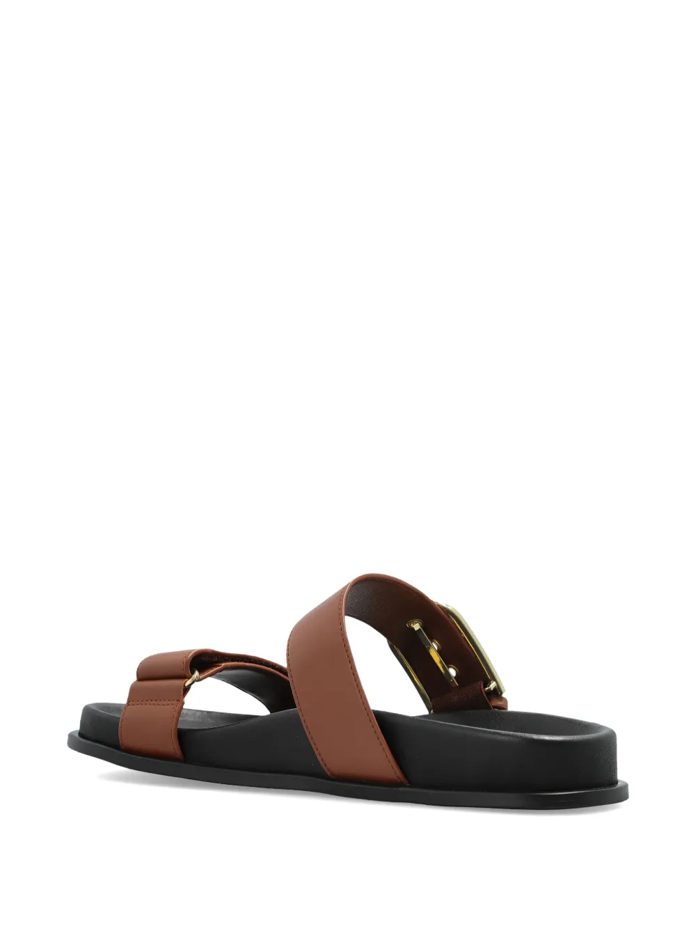 Furla Solea sandalen met gespbandje Bruin