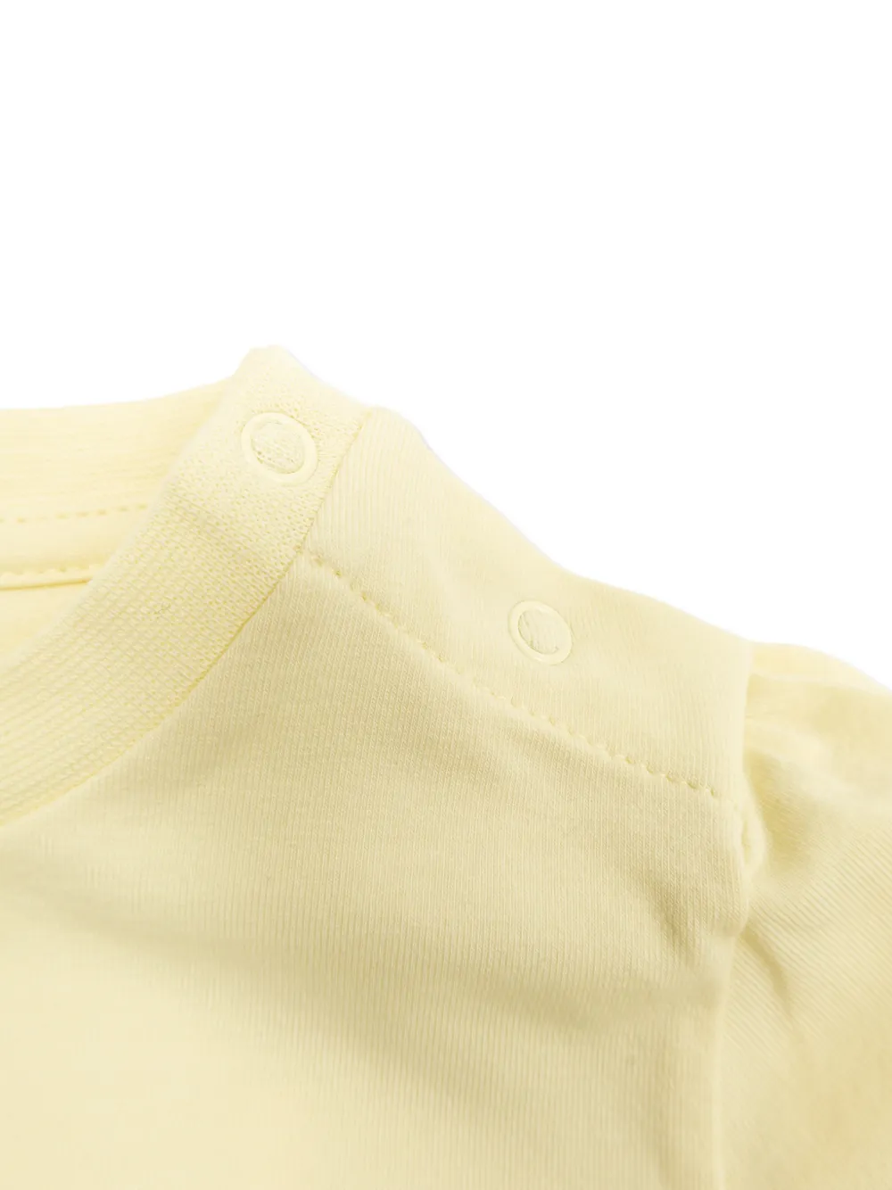 Moncler Enfant T-shirt met grafische print Geel