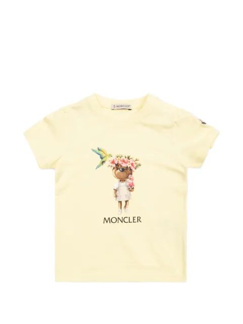 Moncler Enfant graphic print baby T-shirt