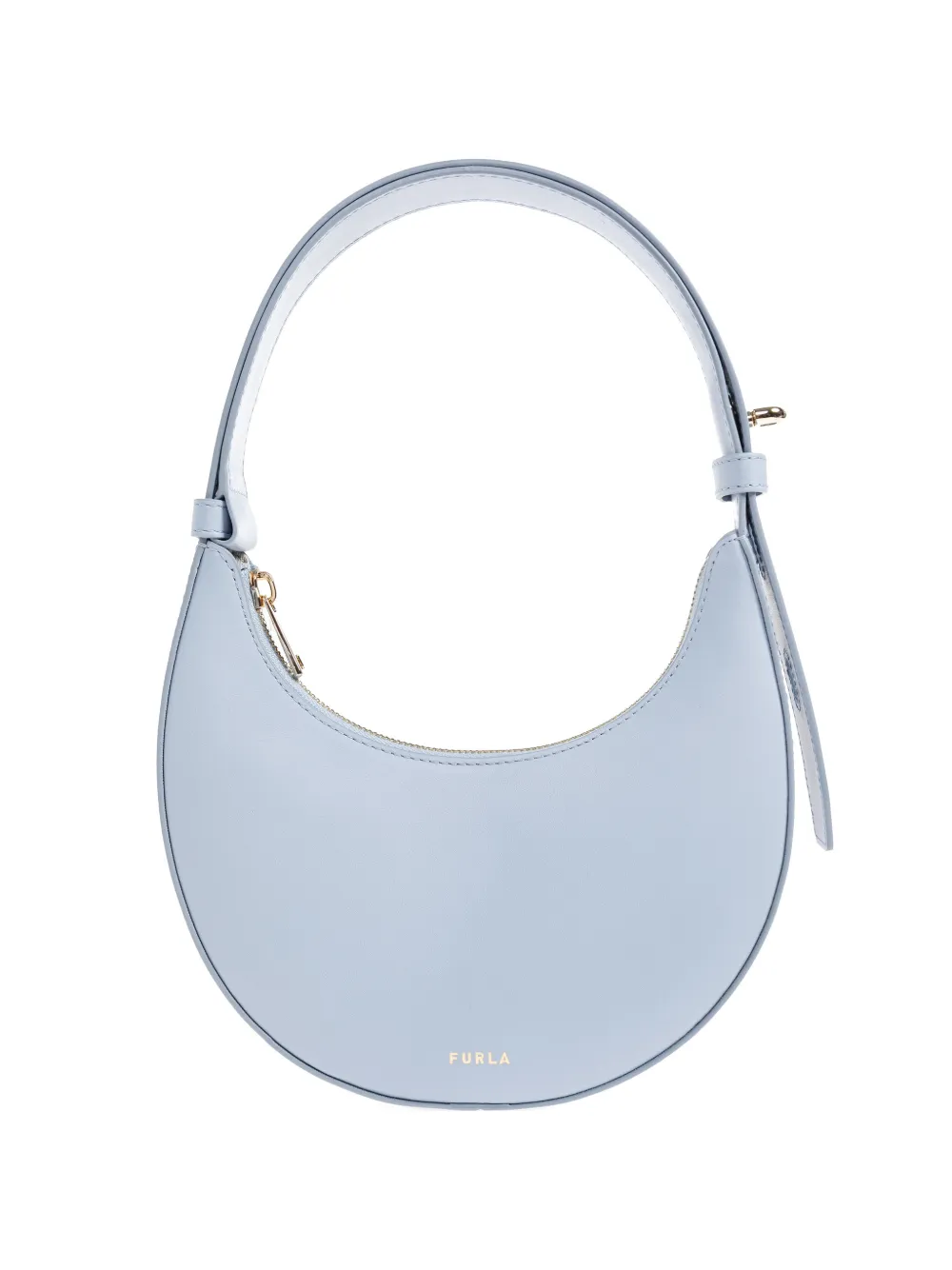 Furla Delizia crescent zip mini tote bag - Blu