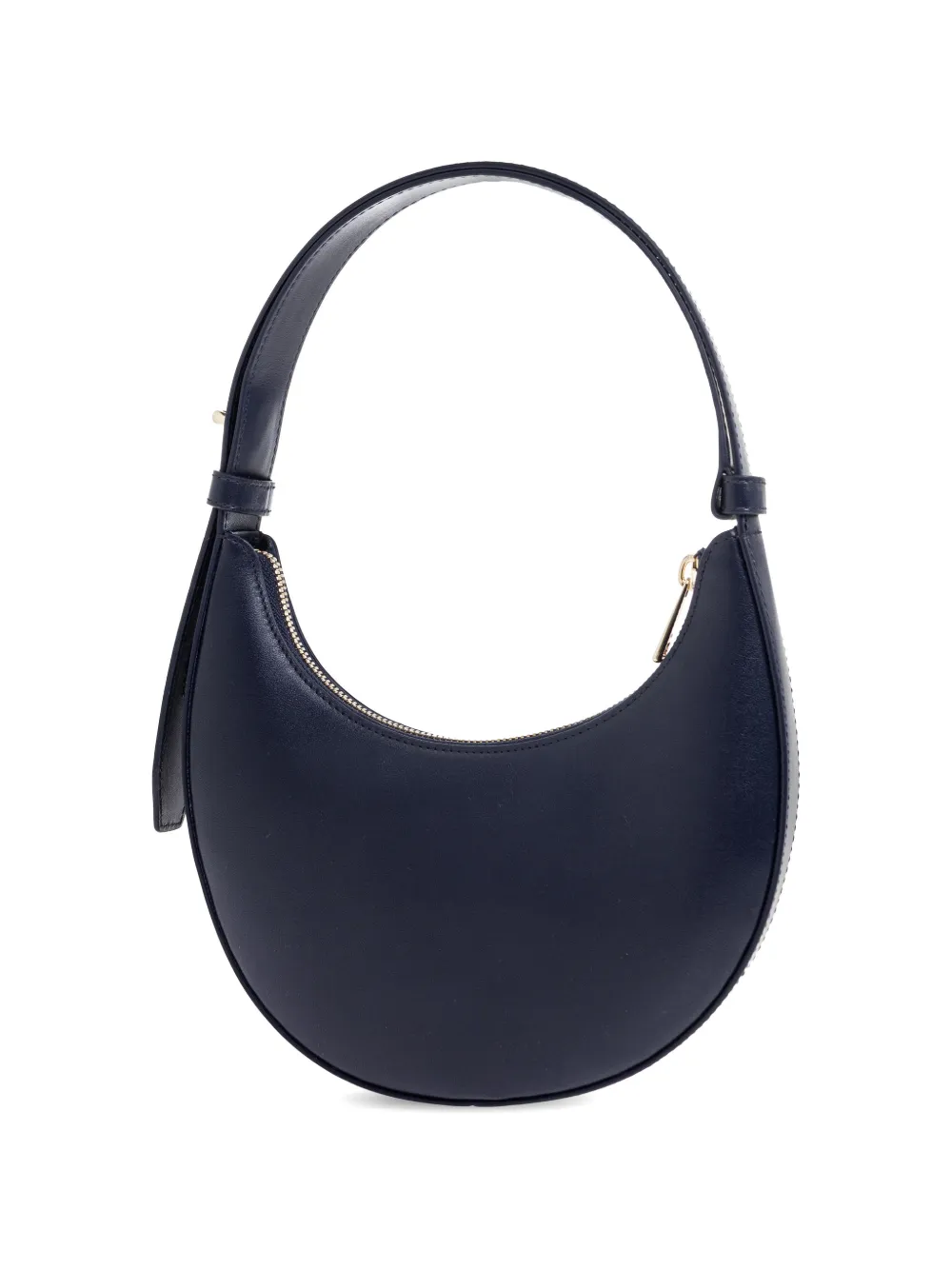 Furla Delizia leren mini-shopper met rits Blauw