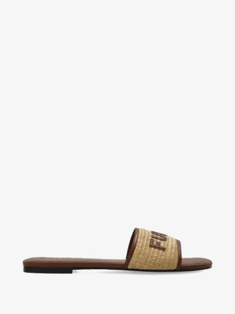 Furla flip flops con logo