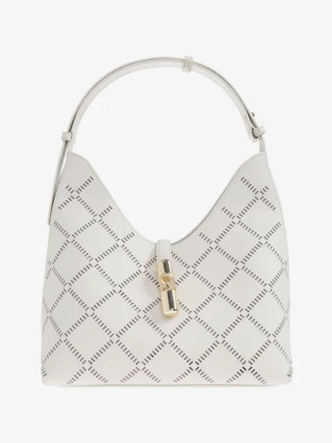 Furla Goccia perforated lock tote bag