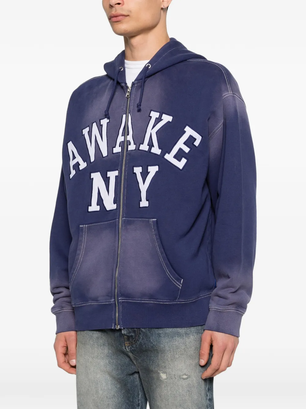  Awake Ny Sudadera Collegiate Arch - Azul 