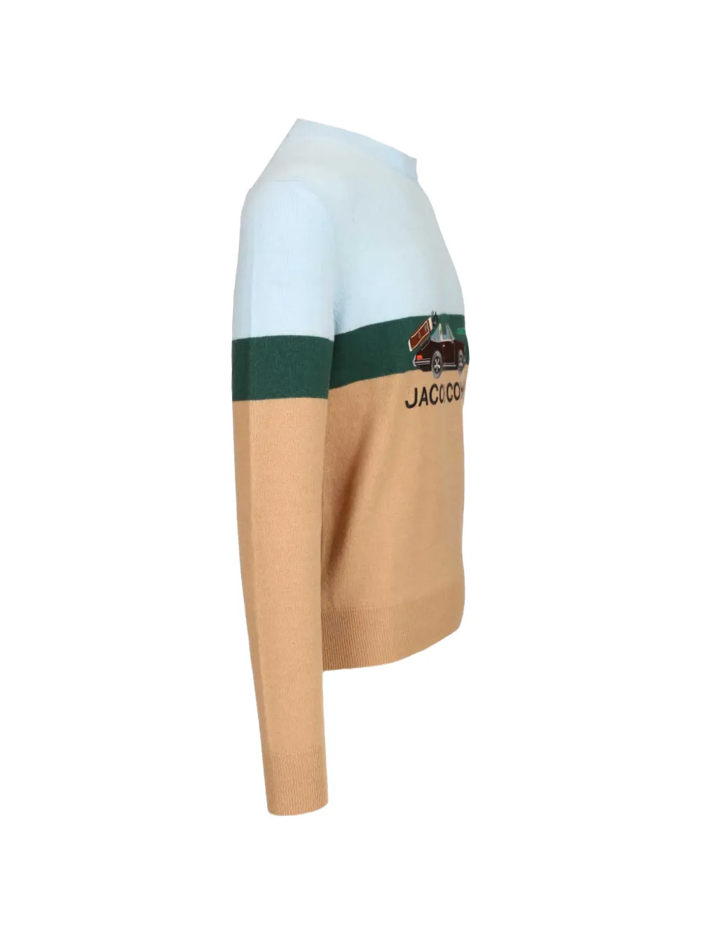  Jacob Cohën Graphic Striped Sweater - Neutrals 