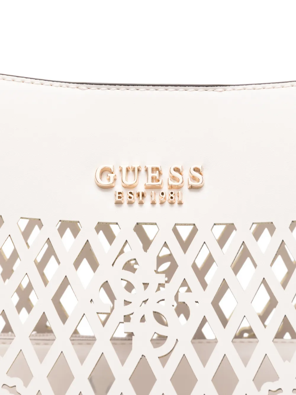 GUESS USA Letty uitgesneden shopper Wit