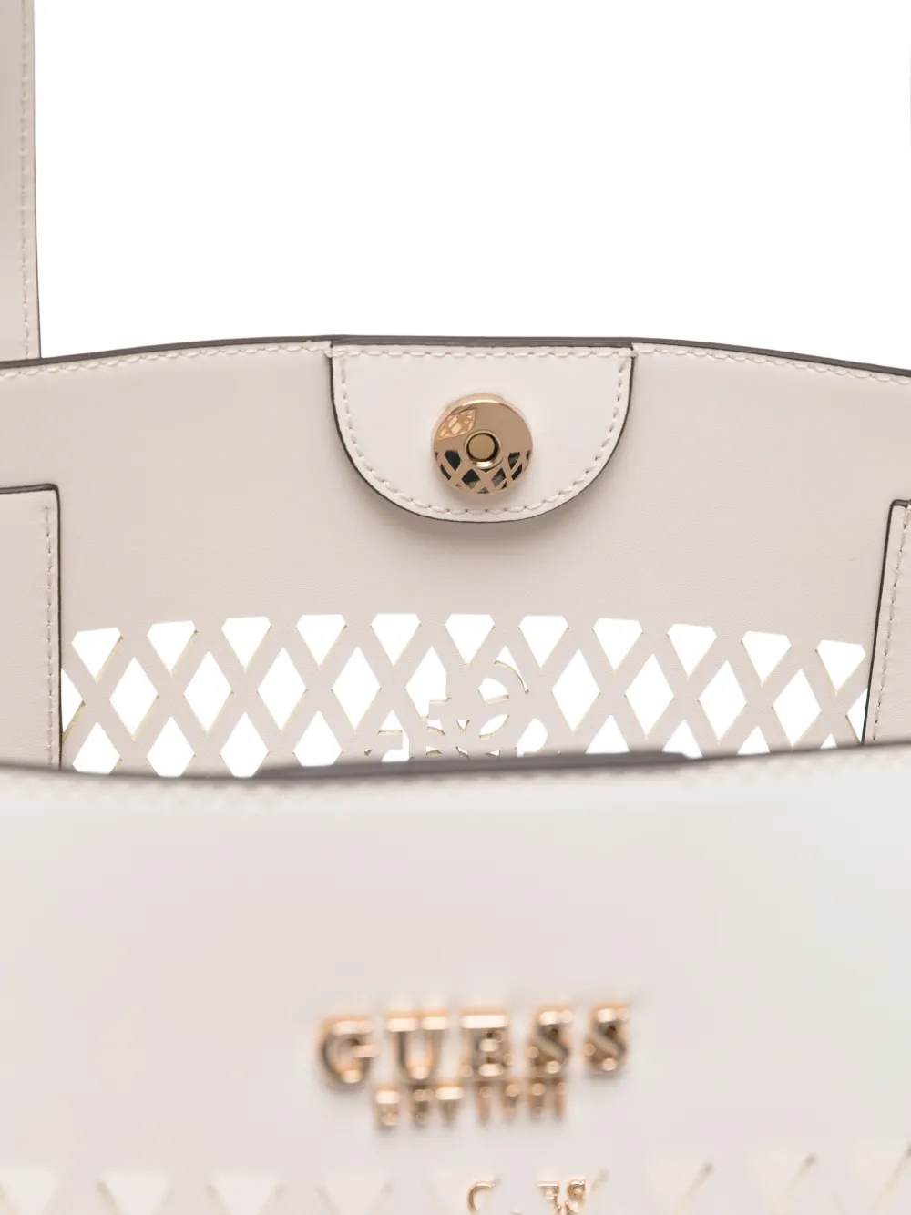 GUESS USA Letty uitgesneden shopper Wit