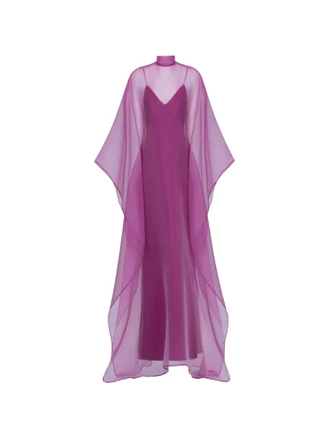 Taller Marmo Sphinx high-neck kaftan dress