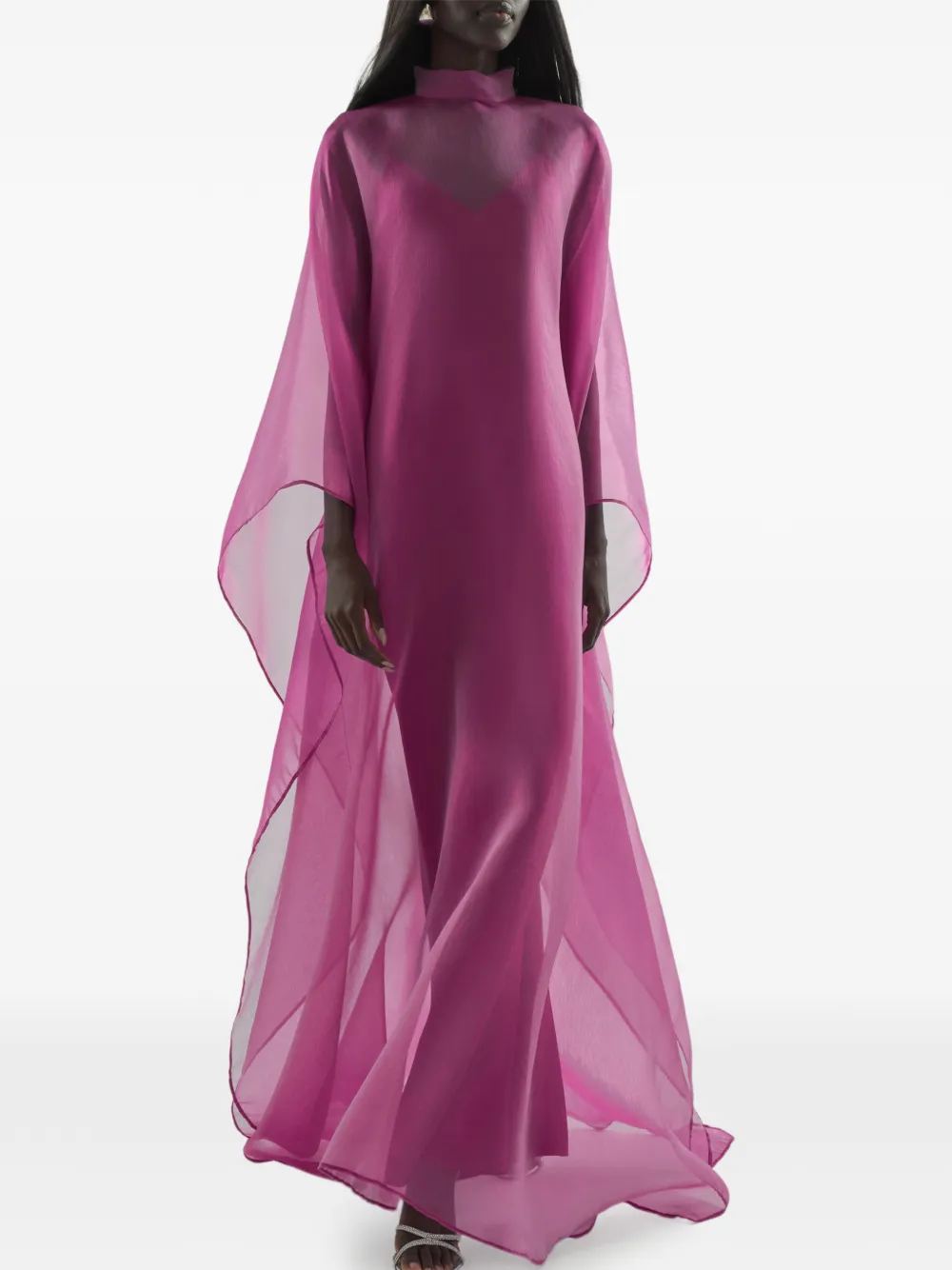Taller Marmo Sphinx tuniekjurk met hoge hals - Roze