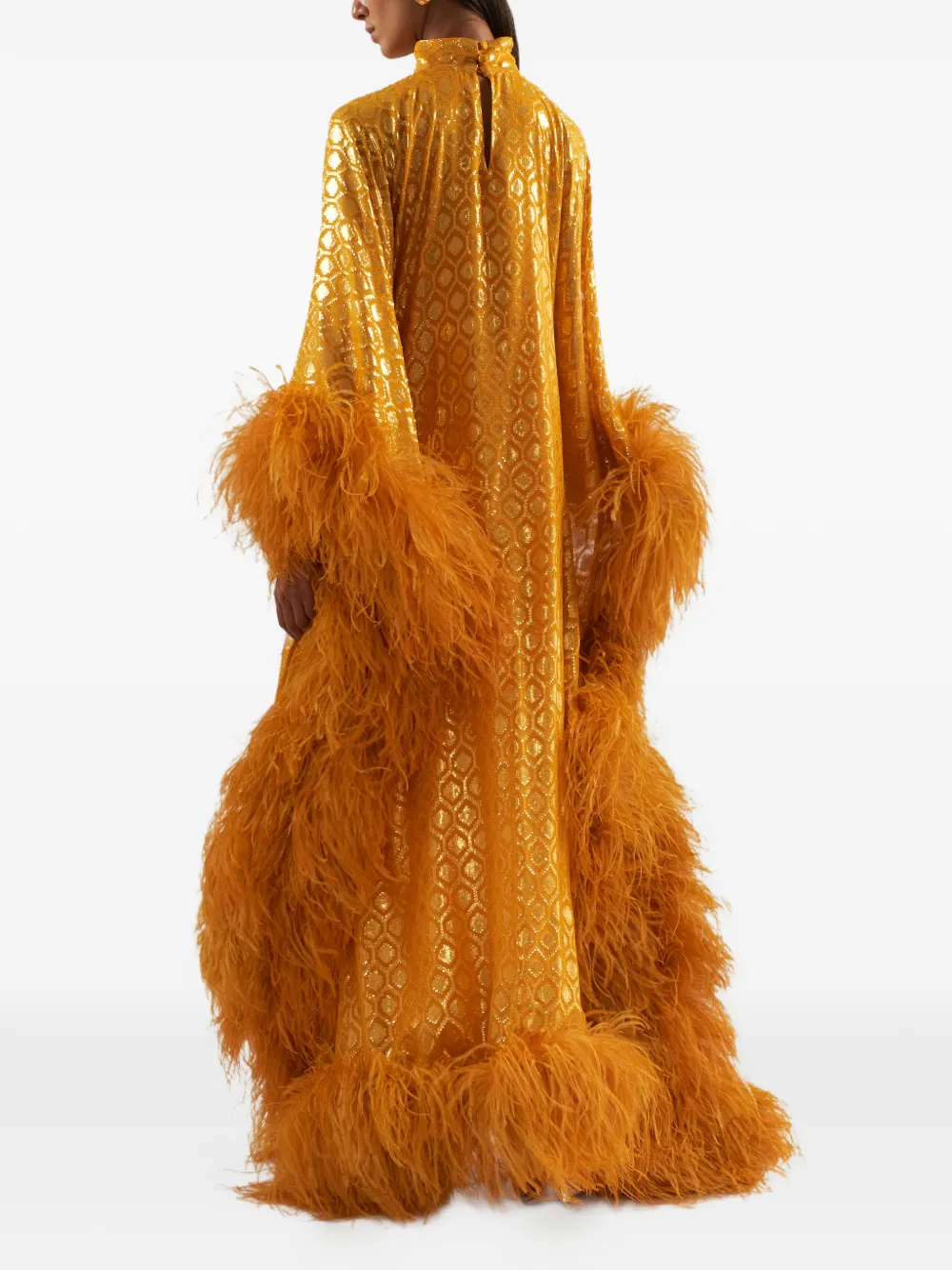 Taller Marmo Casta Diva Opulence jurk Goud